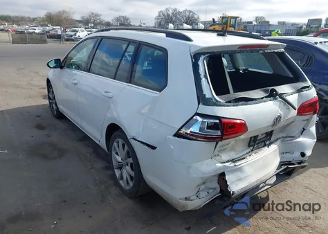 2015 Volkswagen Golf Sportwagen Tsi Se 4-Door z USA, uszkodzony, nr VIN 3VWC17AU4FM509886